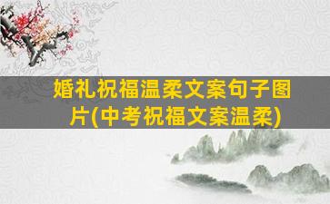 婚礼祝福温柔文案句子图片(中考祝福文案温柔)